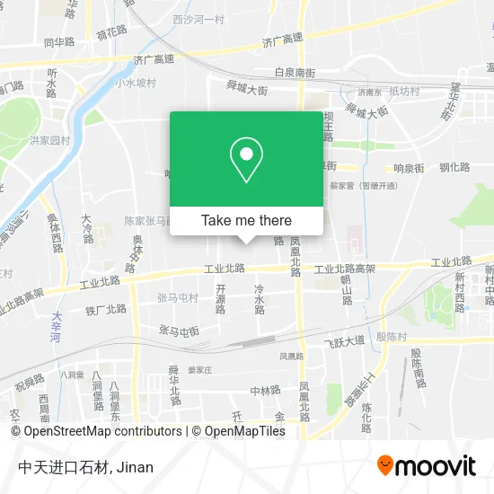 中天进口石材 map