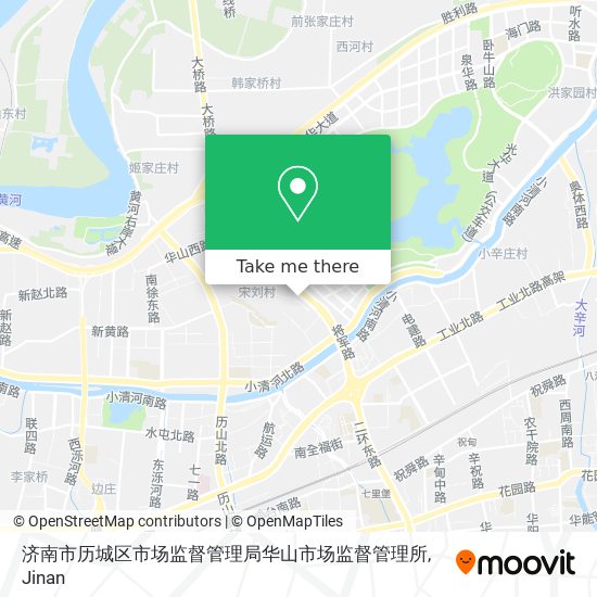 济南市历城区市场监督管理局华山市场监督管理所 map