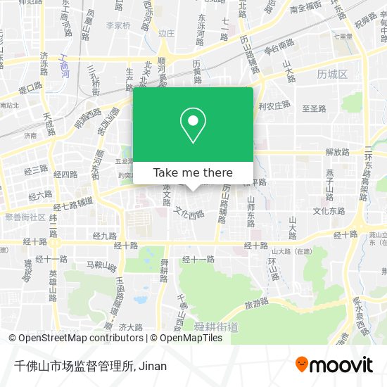 千佛山市场监督管理所 map