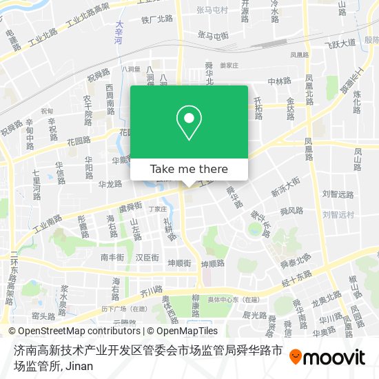 济南高新技术产业开发区管委会市场监管局舜华路市场监管所 map