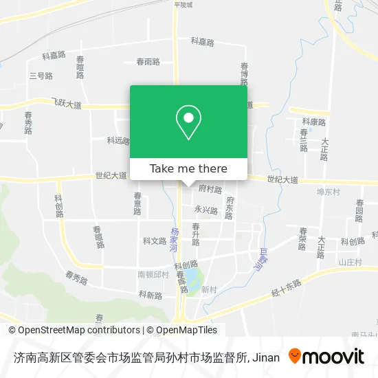 济南高新区管委会市场监管局孙村市场监督所 map