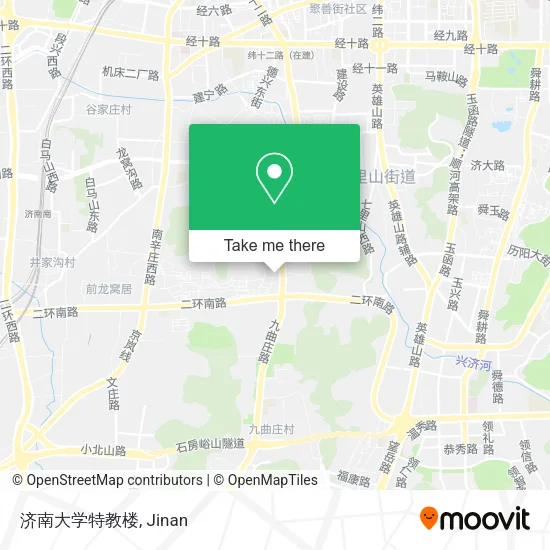 济南大学特教楼 map