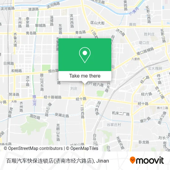 百顺汽车快保连锁店(济南市经六路店) map