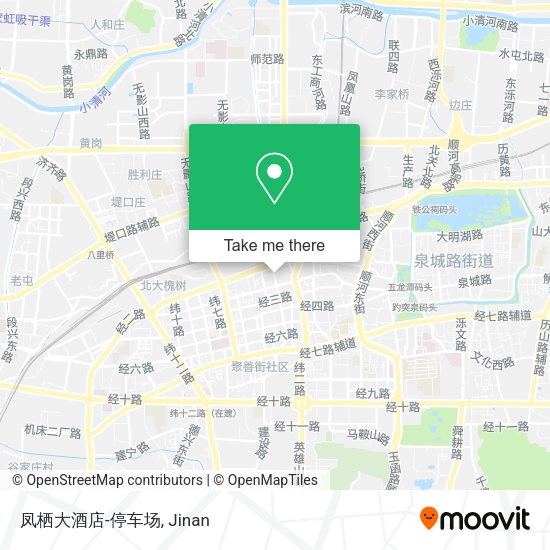 凤栖大酒店-停车场 map