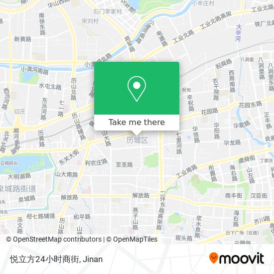 悦立方24小时商街 map