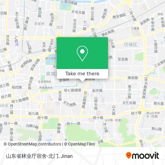 山东省林业厅宿舍-北门 map