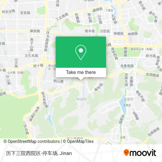 历下三院西院区-停车场 map