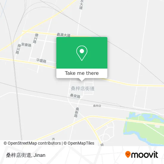 桑梓店街道 map