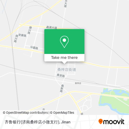 齐鲁银行(济南桑梓店小微支行) map
