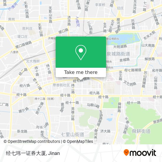 经七玮一证券大厦 map