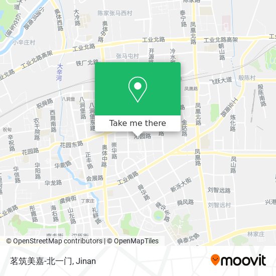 茗筑美嘉-北一门 map
