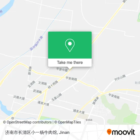 济南市长清区小一杨牛肉馆 map