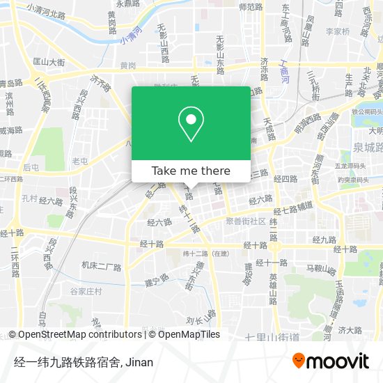 经一纬九路铁路宿舍 map