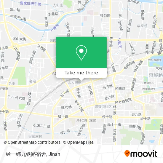 经一纬九铁路宿舍 map
