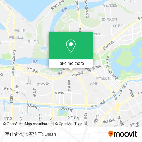 宇佳物流(盖家沟店) map