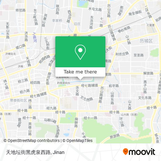 天地坛街黑虎泉西路 map