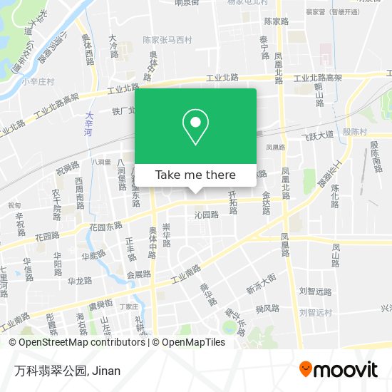 万科翡翠公园 map