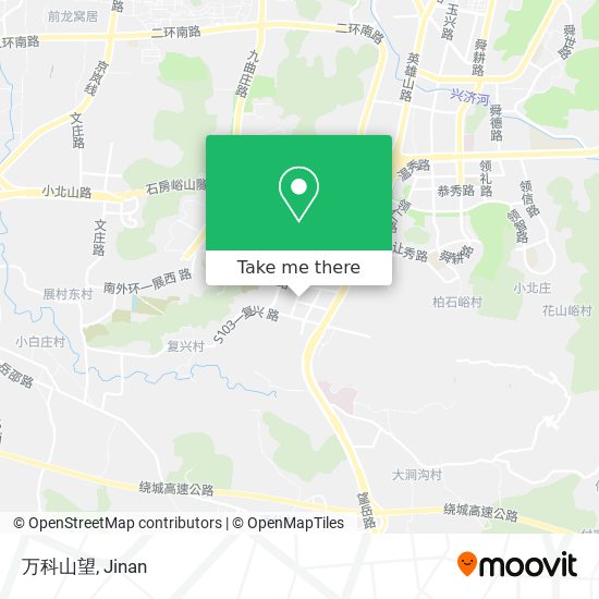 万科山望 map
