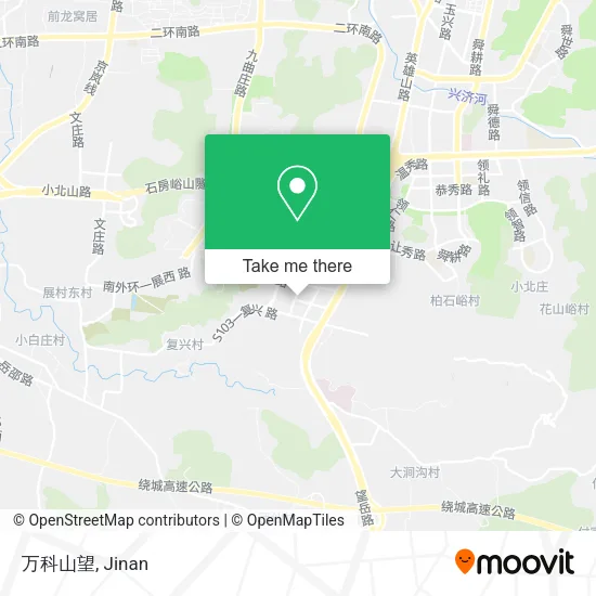 万科山望 map