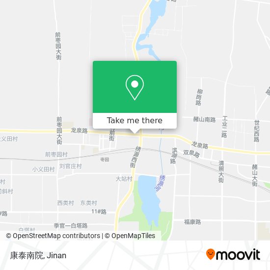 康泰南院 map