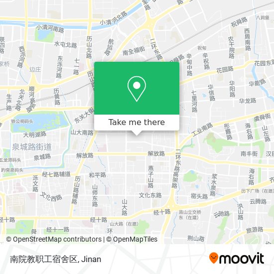 南院教职工宿舍区 map