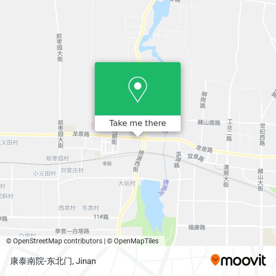 康泰南院-东北门 map