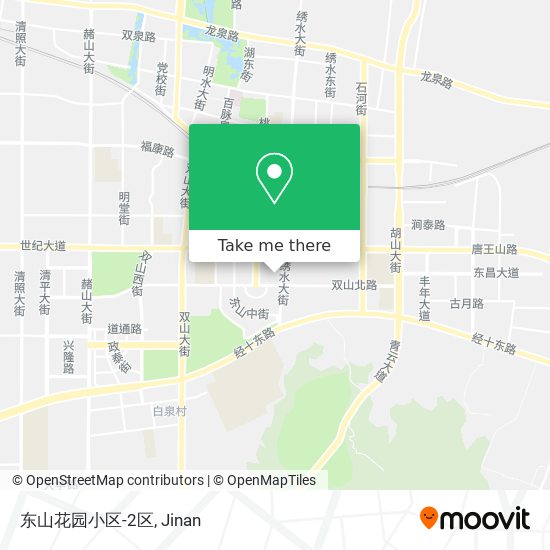 东山花园小区-2区 map