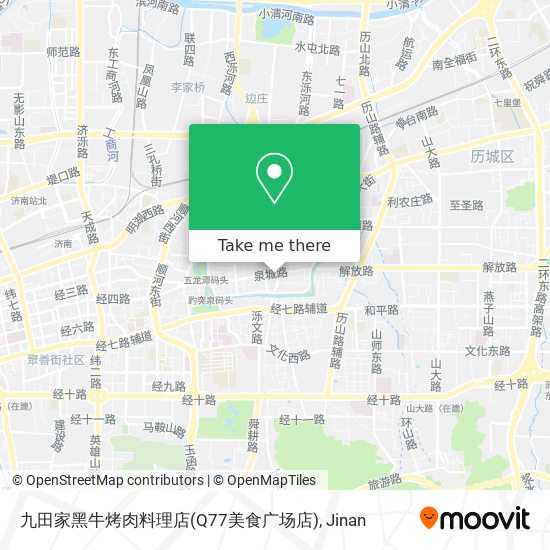 九田家黑牛烤肉料理店(Q77美食广场店) map