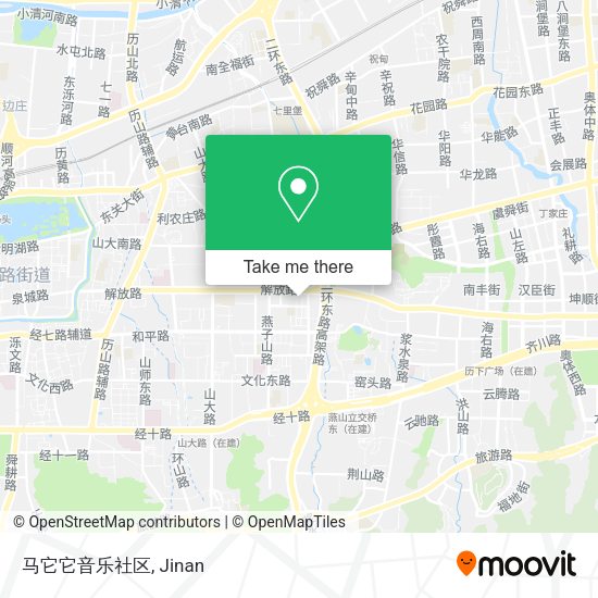 马它它音乐社区 map
