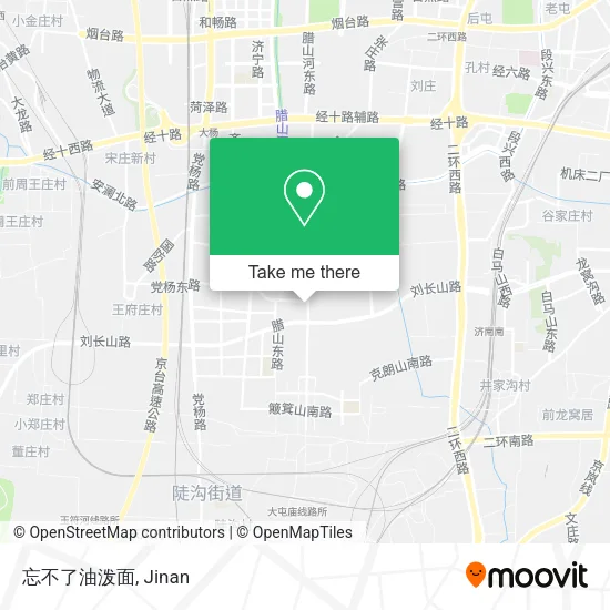 忘不了油泼面 map