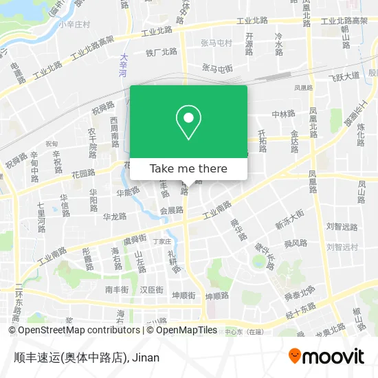 顺丰速运(奥体中路店) map