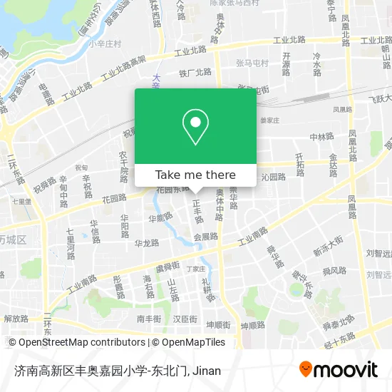济南高新区丰奥嘉园小学-东北门 map