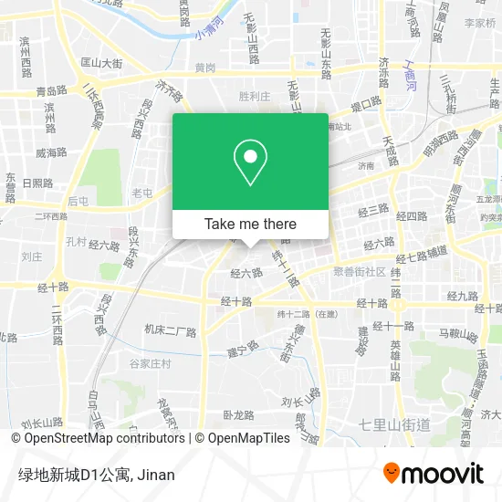 绿地新城D1公寓 map