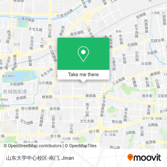 山东大学中心校区-南门 map