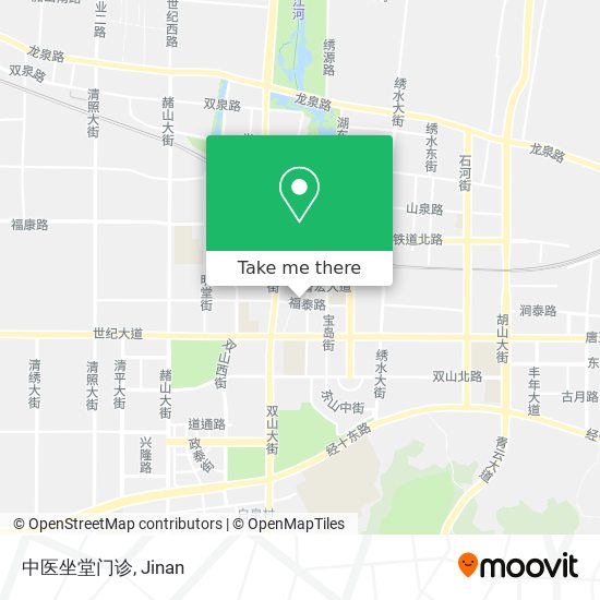中医坐堂门诊 map