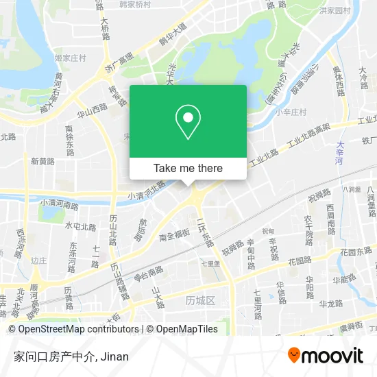 家问口房产中介 map
