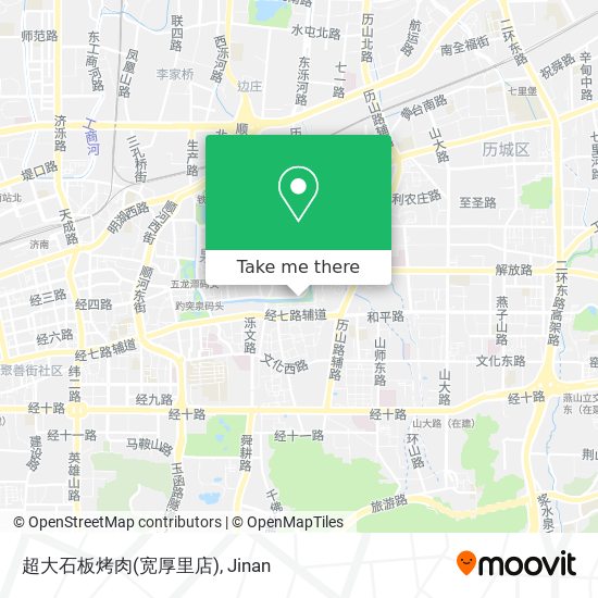 超大石板烤肉(宽厚里店) map