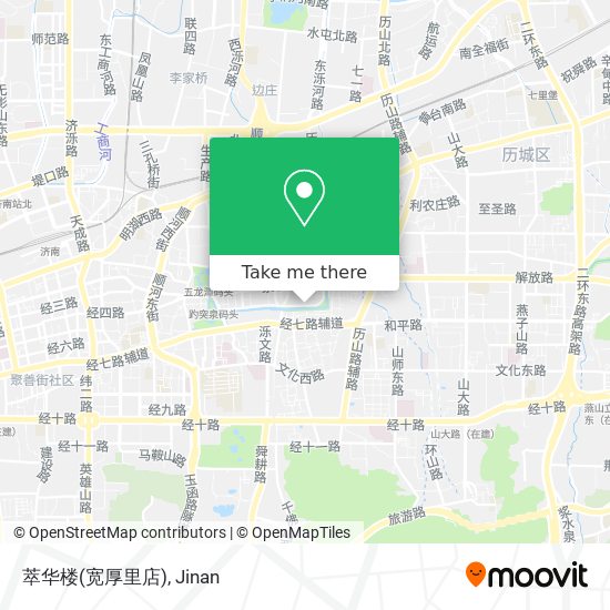 萃华楼(宽厚里店) map