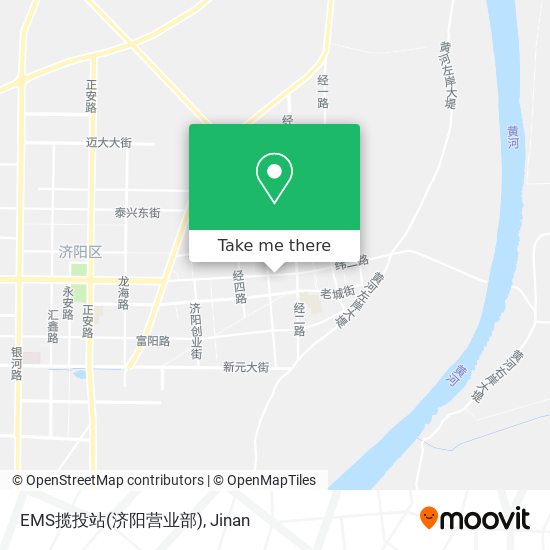 EMS揽投站(济阳营业部) map