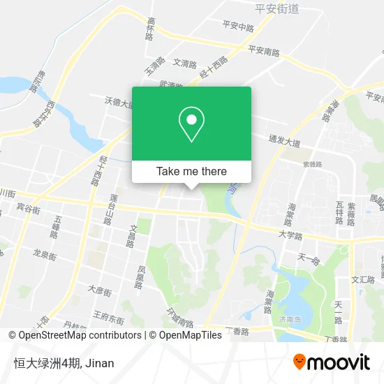 恒大绿洲4期 map