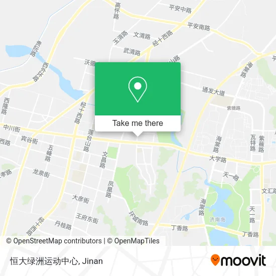 恒大绿洲运动中心 map