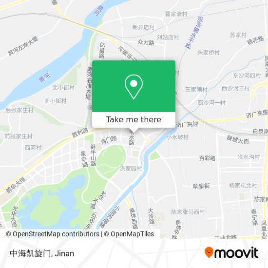 中海凯旋门 map