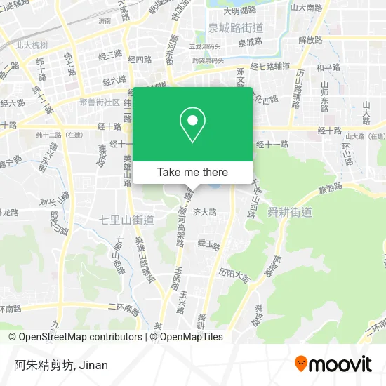 阿朱精剪坊 map