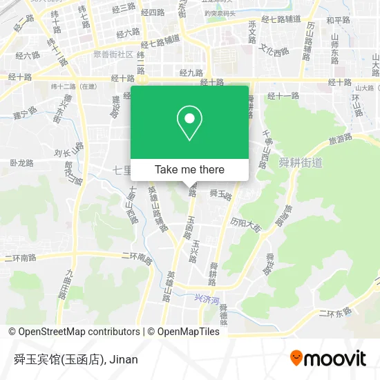 舜玉宾馆(玉函店) map
