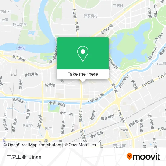 广成工业 map