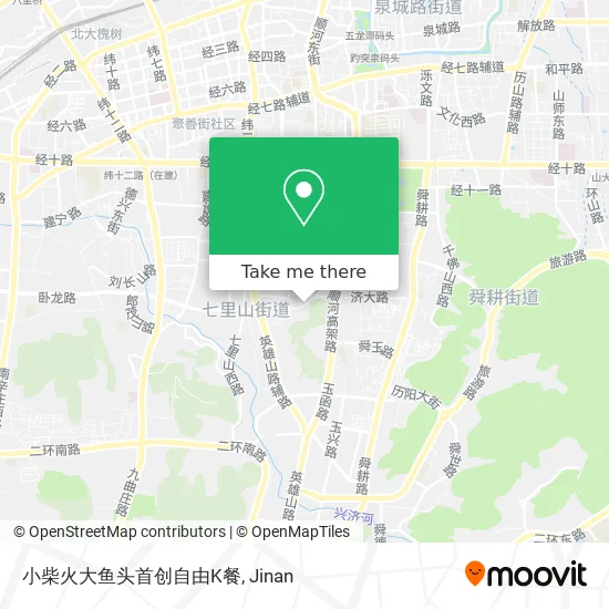 小柴火大鱼头首创自由K餐 map