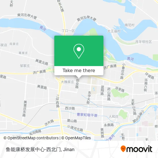 鲁能康桥发展中心-西北门 map