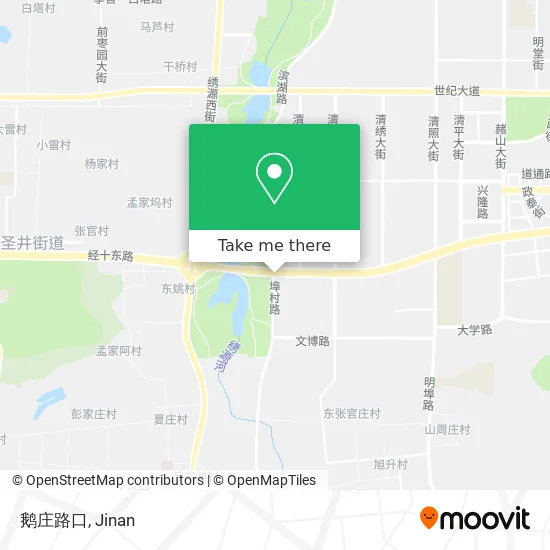 鹅庄路口 map