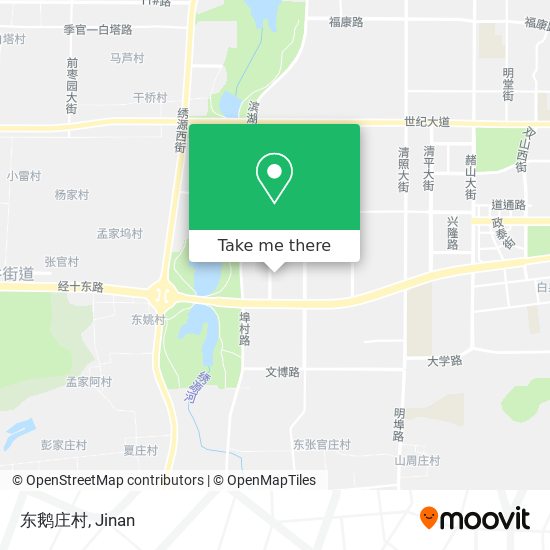 东鹅庄村 map