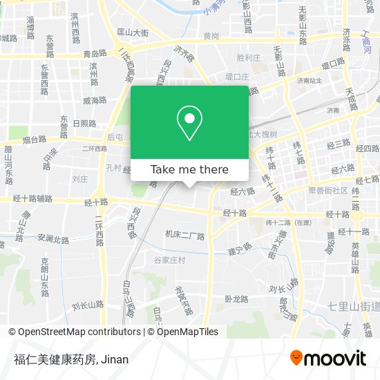福仁美健康药房 map